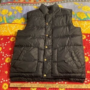 mens M puffer vest Lands’ End